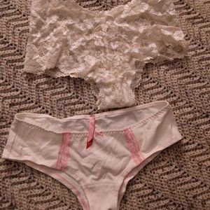 VS underwear - one lacy one cotton - must bundle